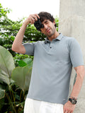 Seamless Knit Polo T-Shirt