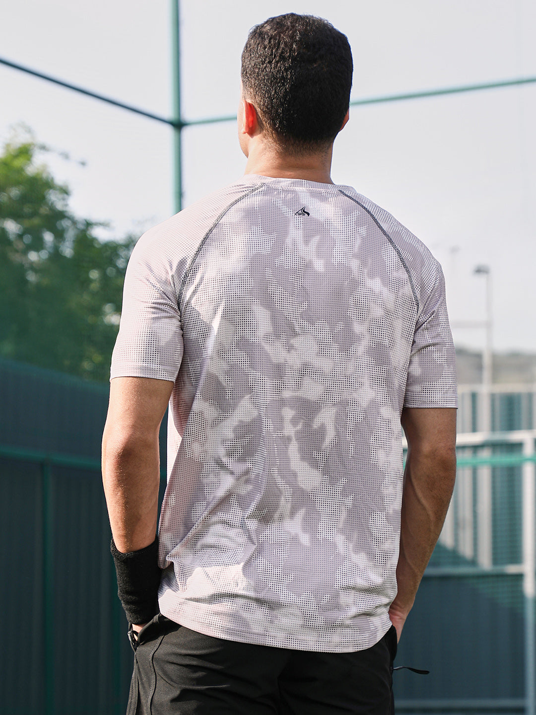 Abstract Topography Activewear T-Shirt