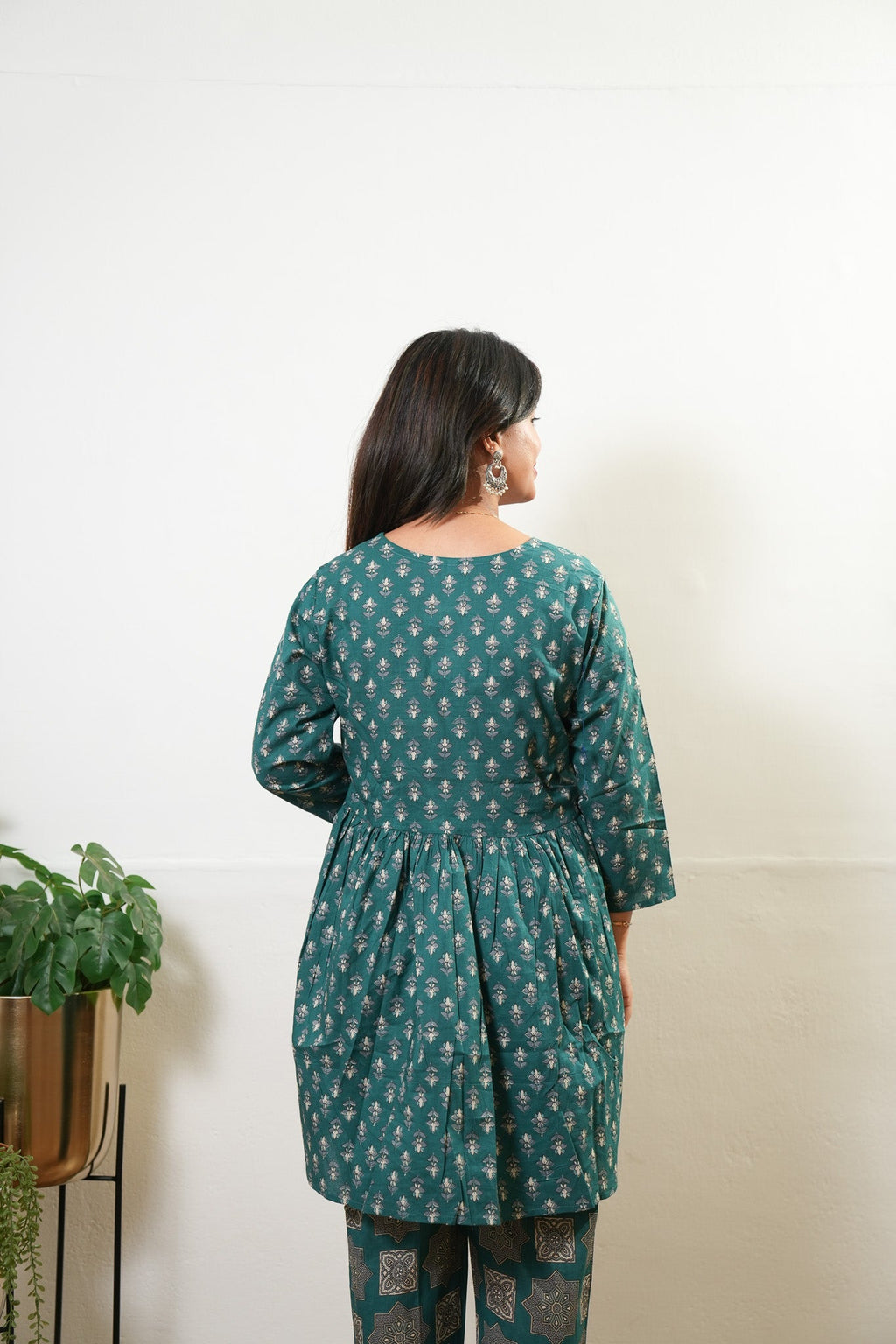Emerald cotton comfies