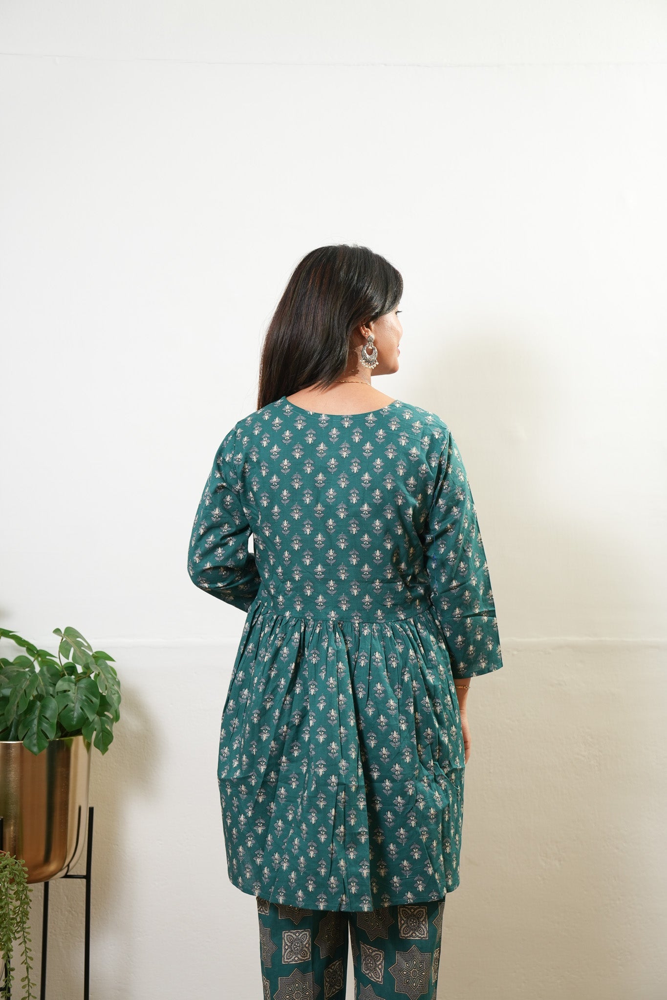 Emerald cotton comfies