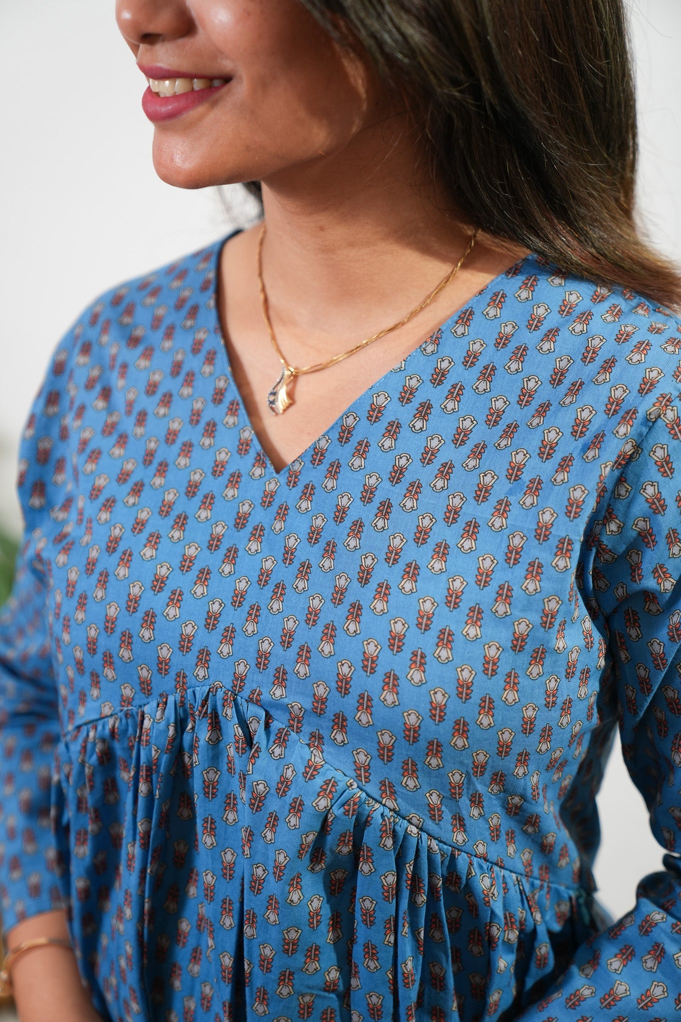 Baby blue maternity nursing comfies