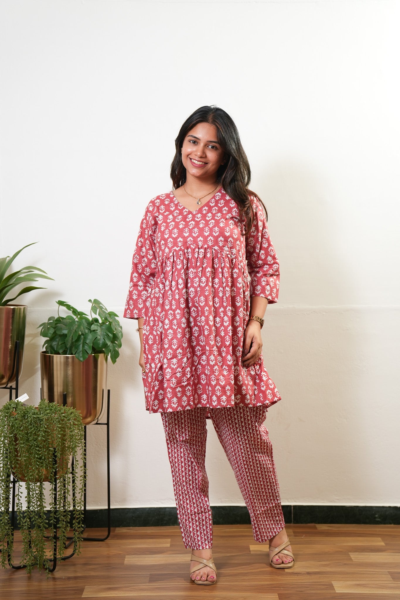 Strawberry cotton comfies