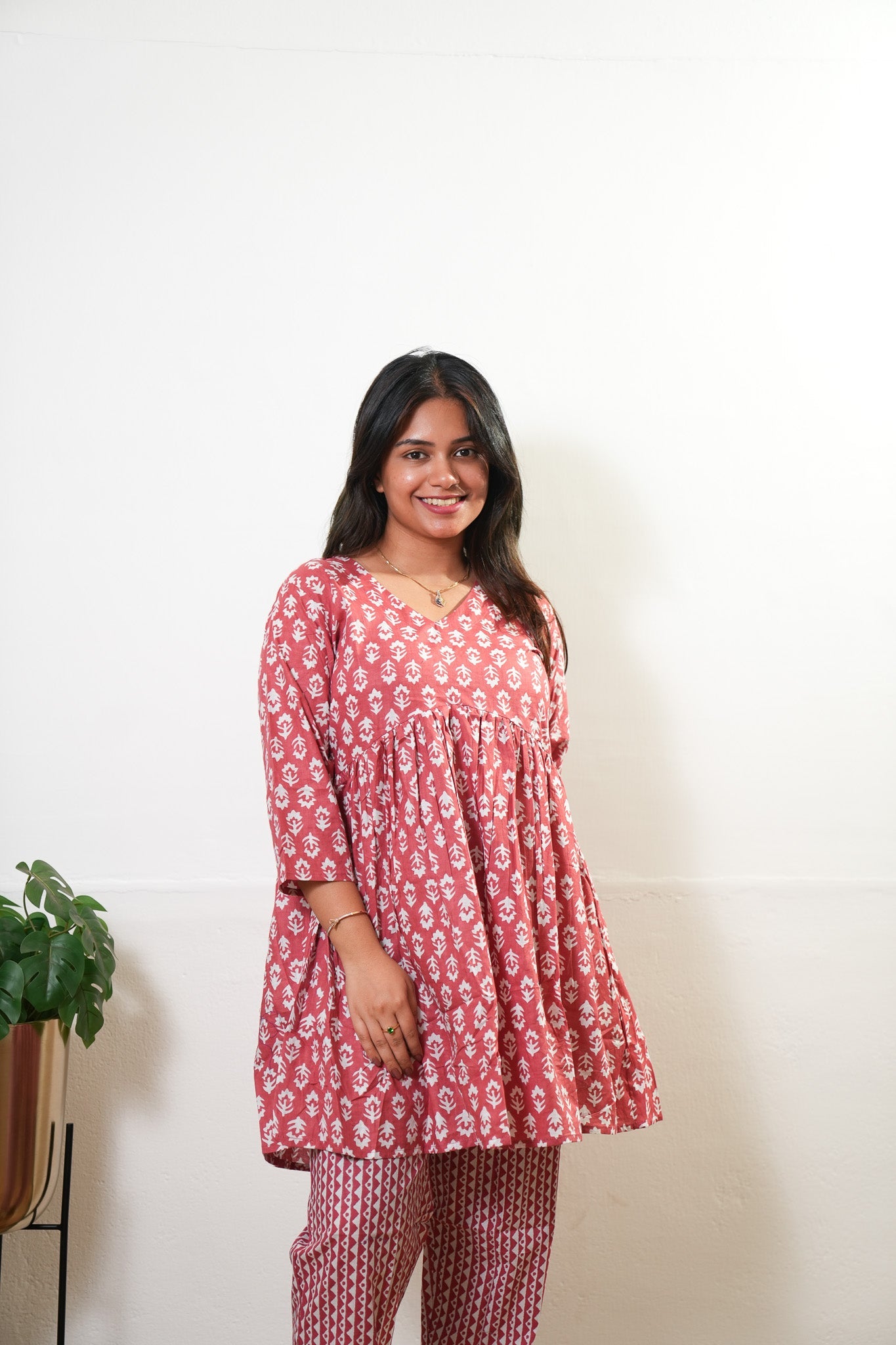 Strawberry cotton comfies