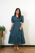 Maldives cotton midi dress