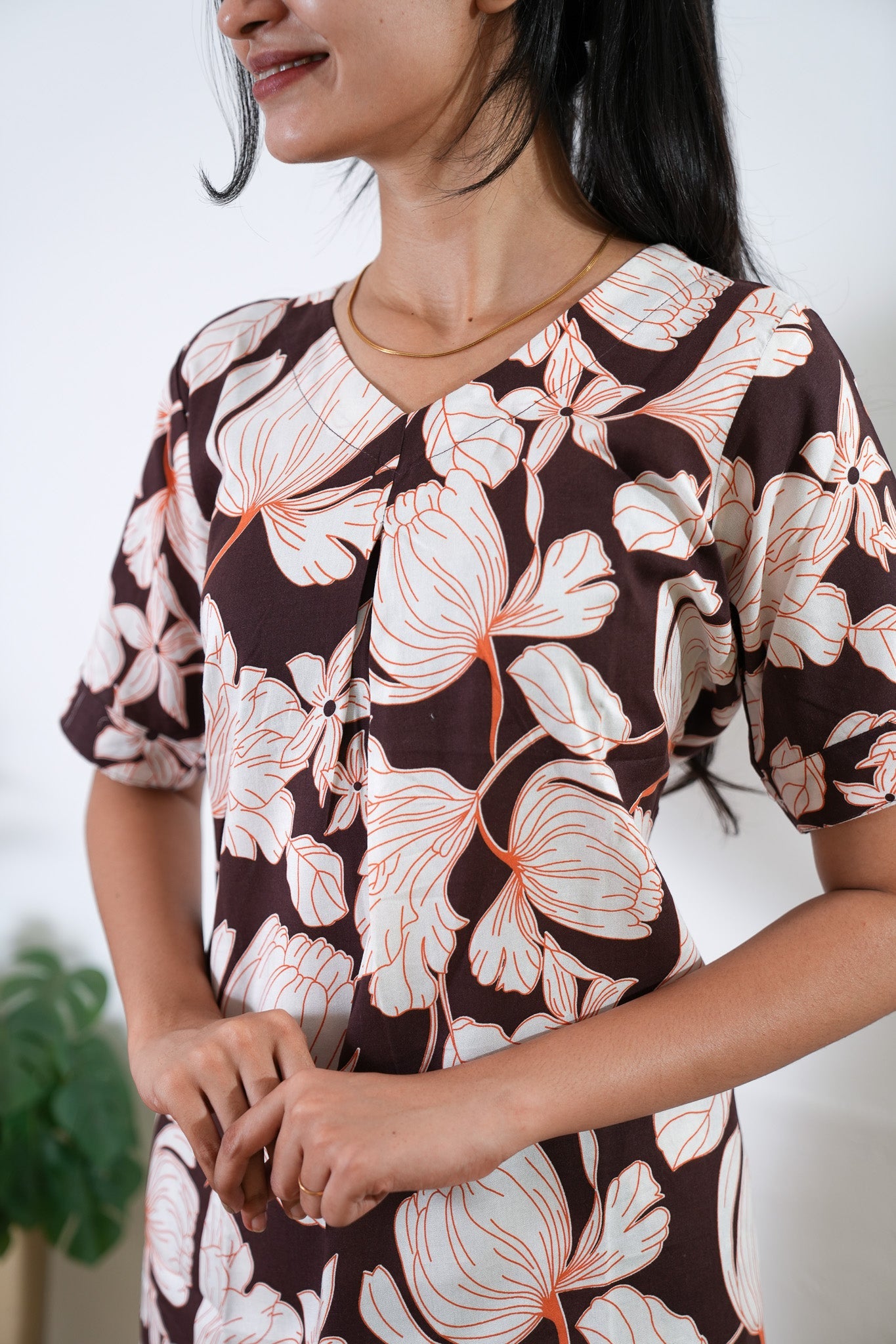 Cherry blossom cotton lounge sleep wear