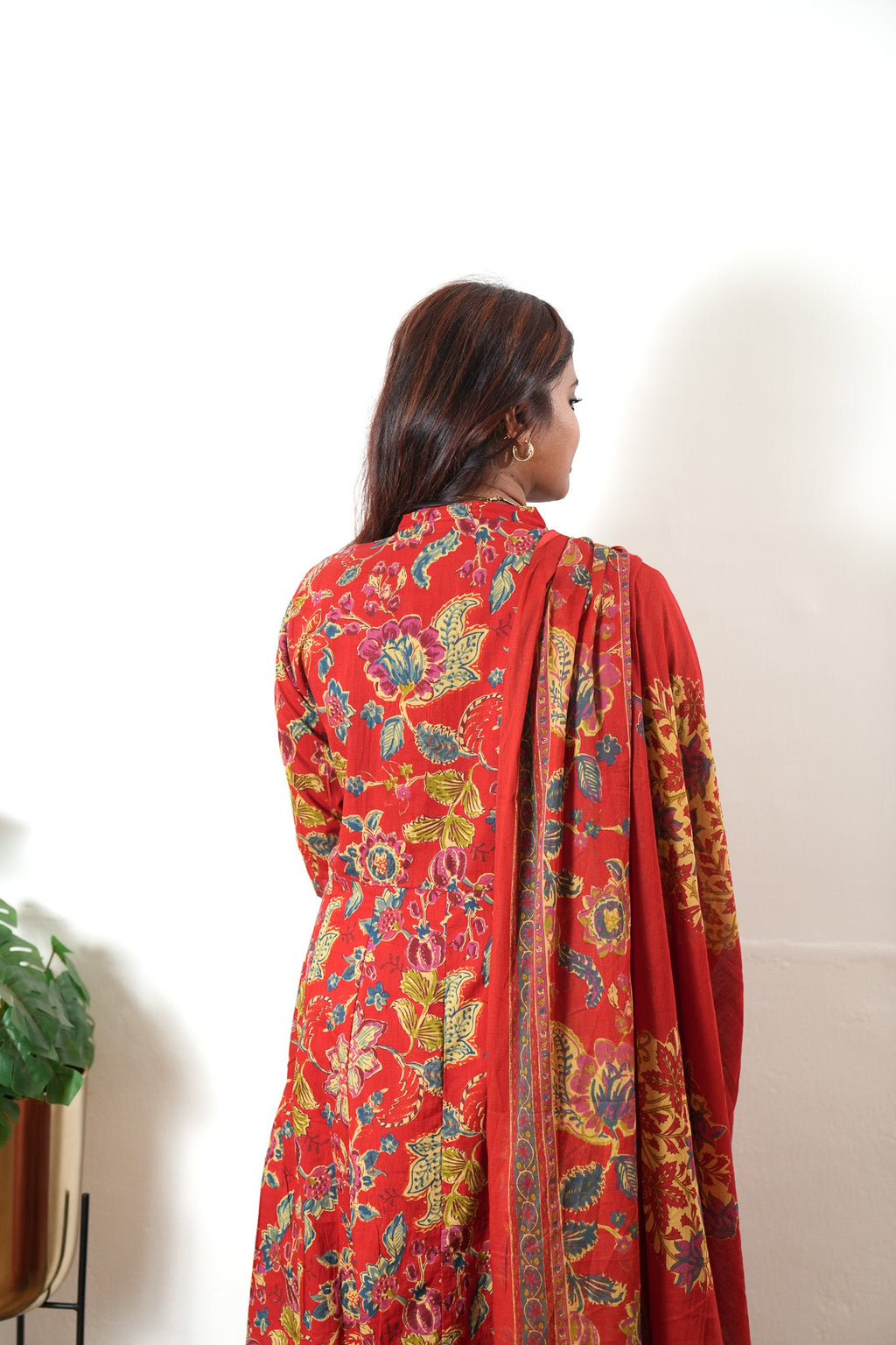 Sindoor cotton suit set