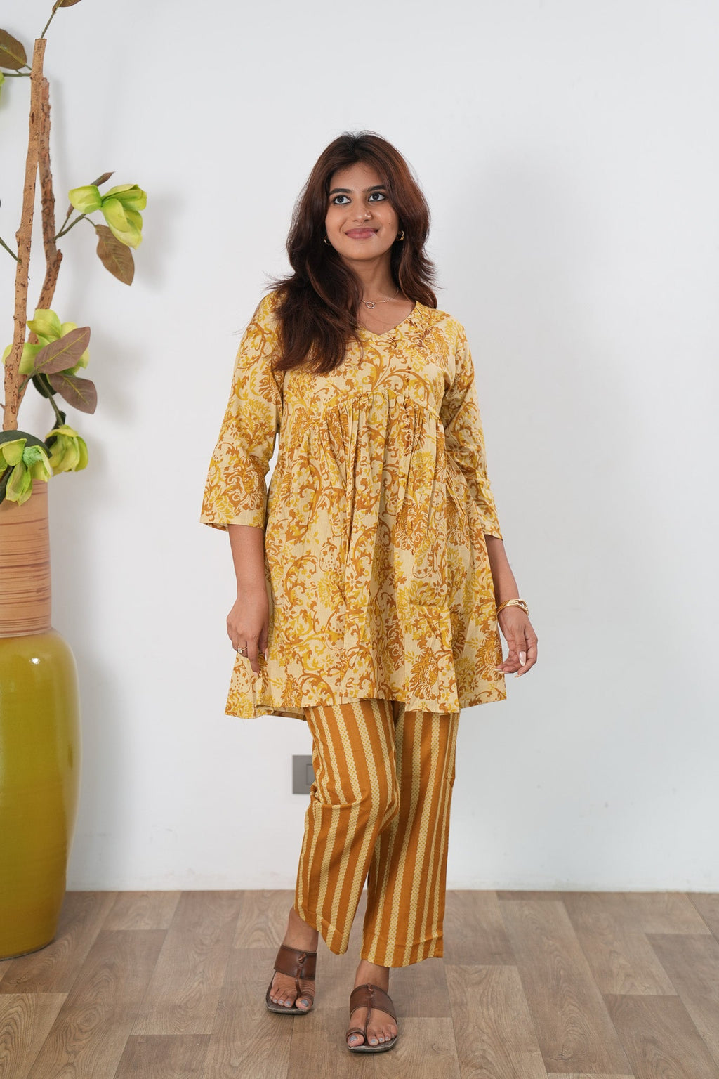 Mustard cotton Comfies