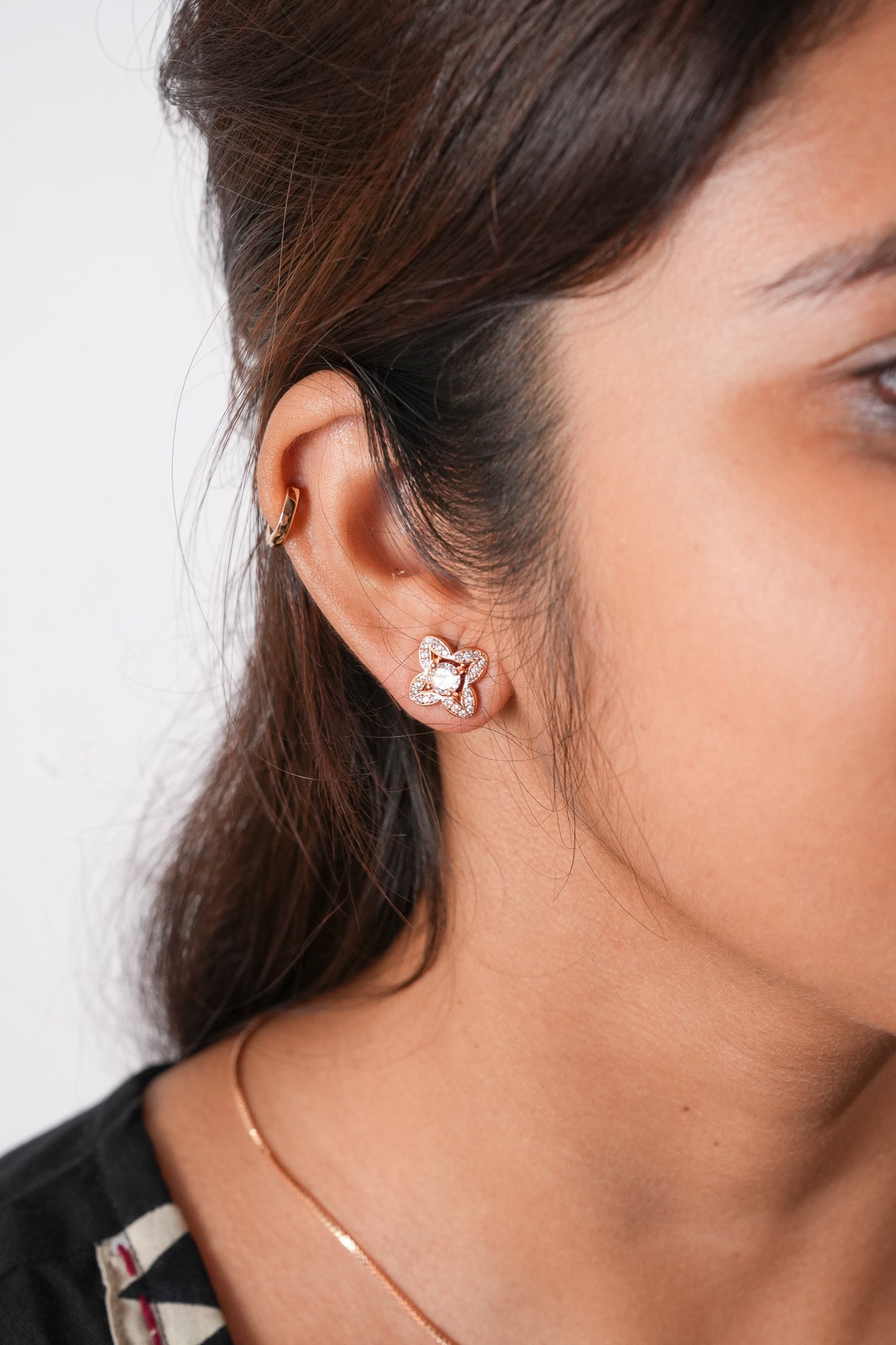 Chain with earring set-4
