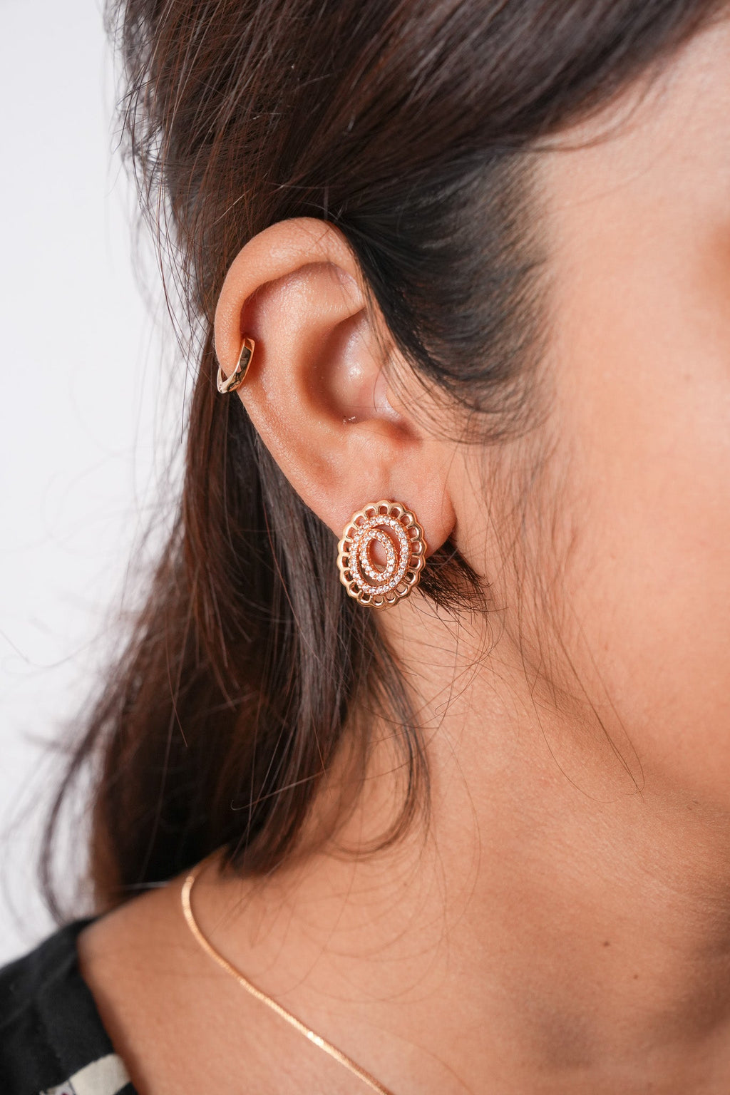 Chain with earring set-1