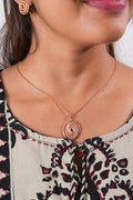 Chain with earring set-1