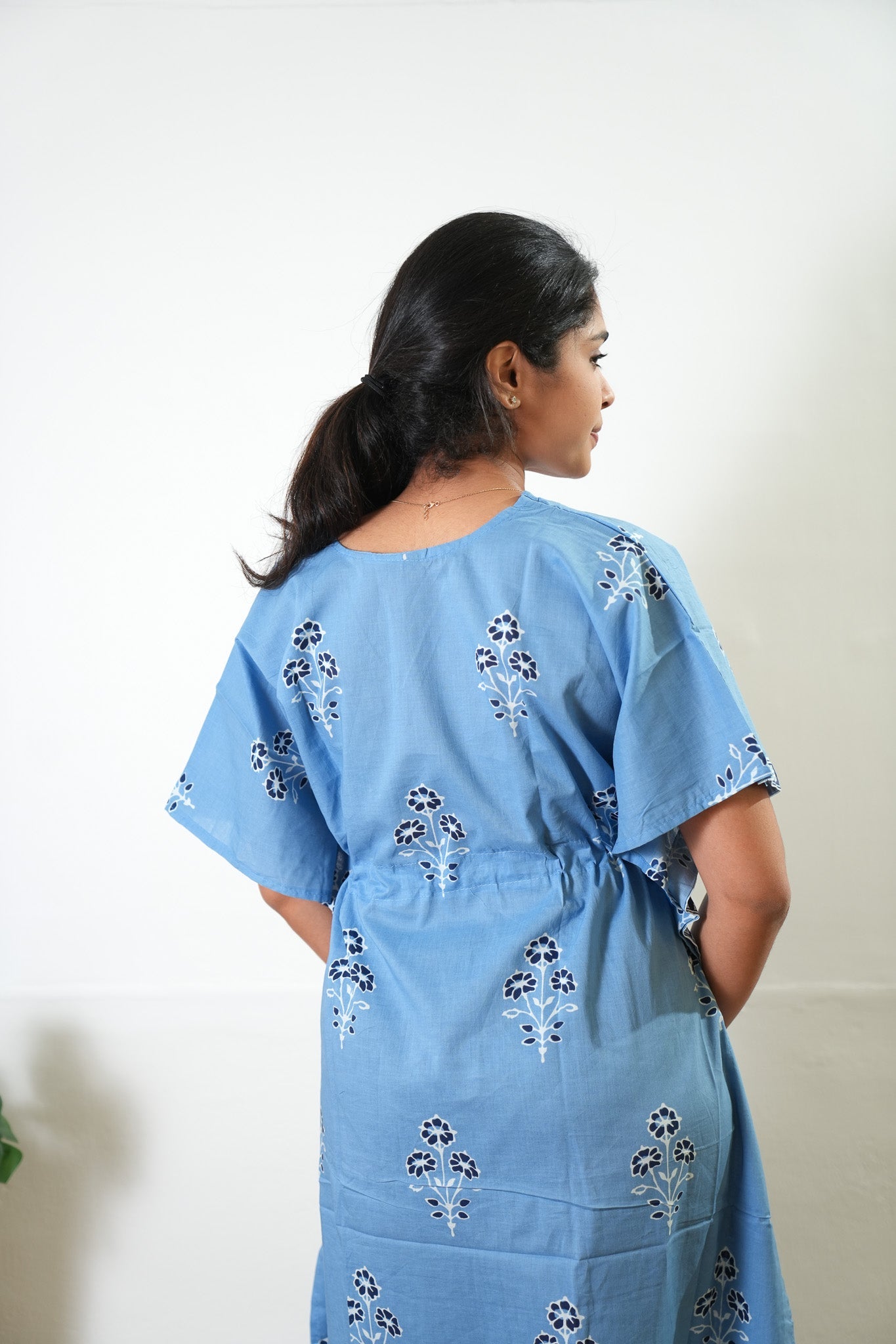 Cloud cotton kaftan