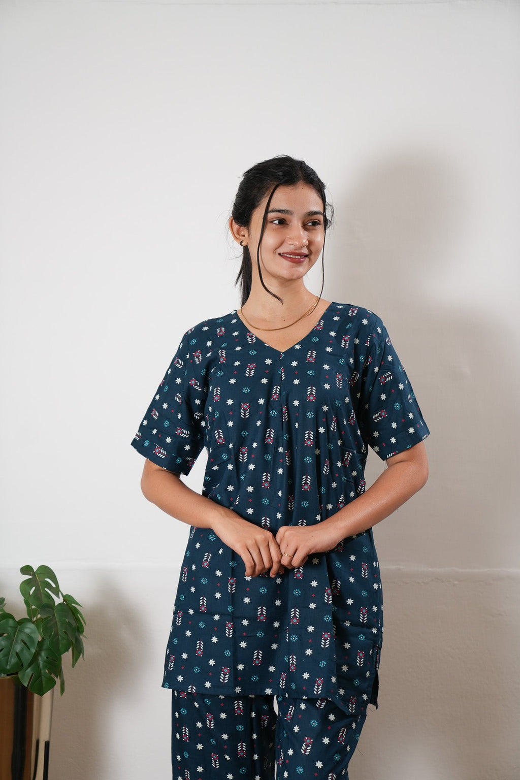 Sapphire cotton lounge sleep wear