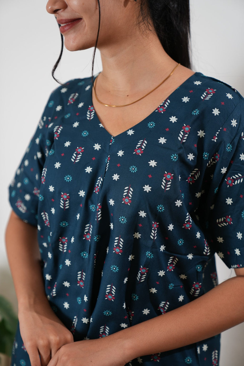 Sapphire cotton lounge sleep wear