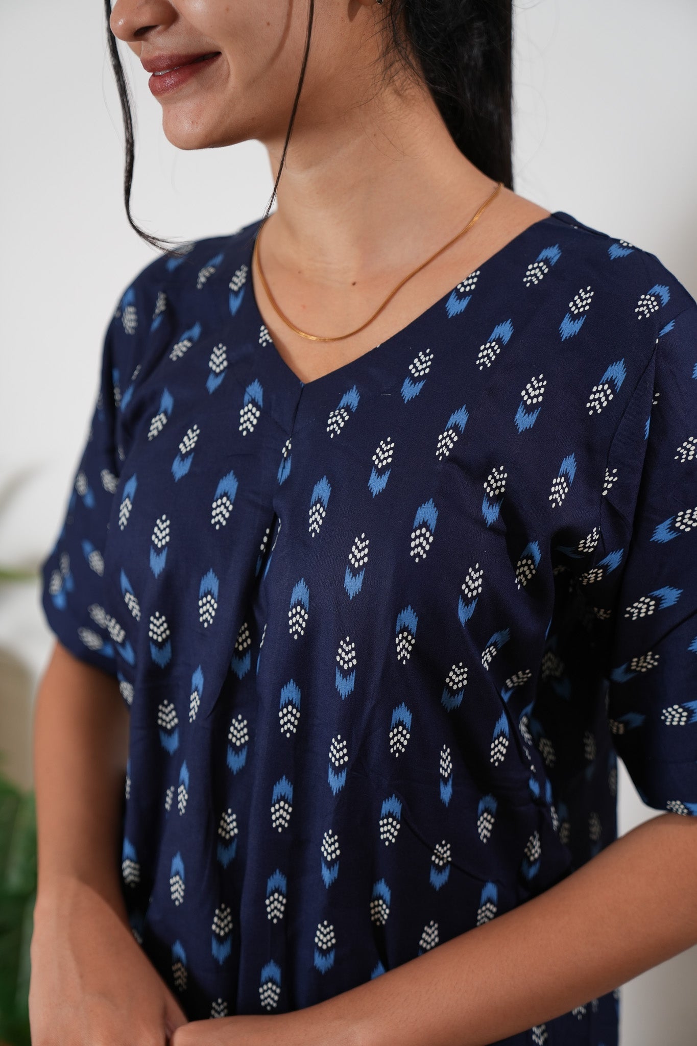 Navy arrow cotton lounge sleep wear