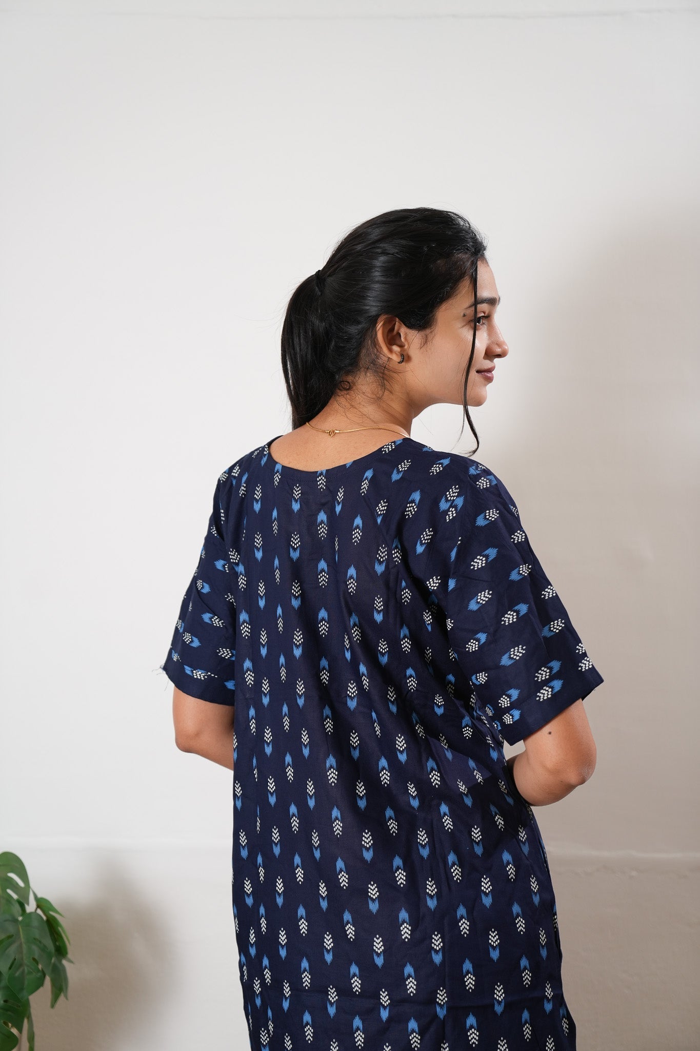 Navy arrow cotton lounge sleep wear