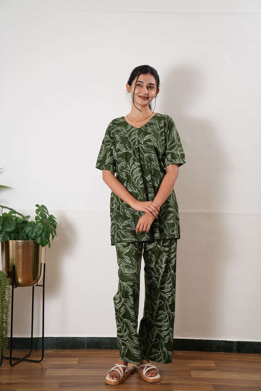 Thyme cotton lounge sleep wear