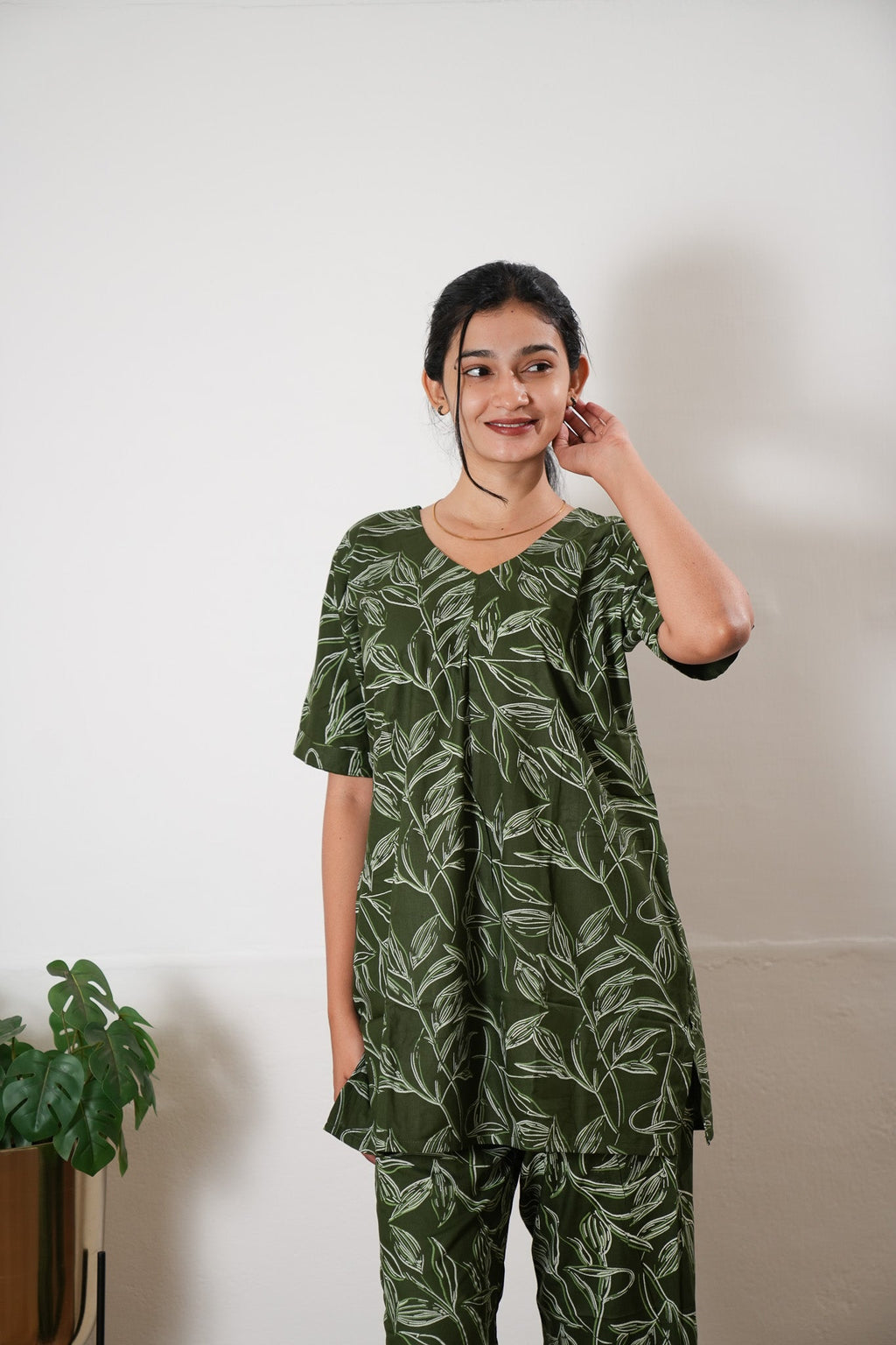Thyme cotton lounge sleep wear