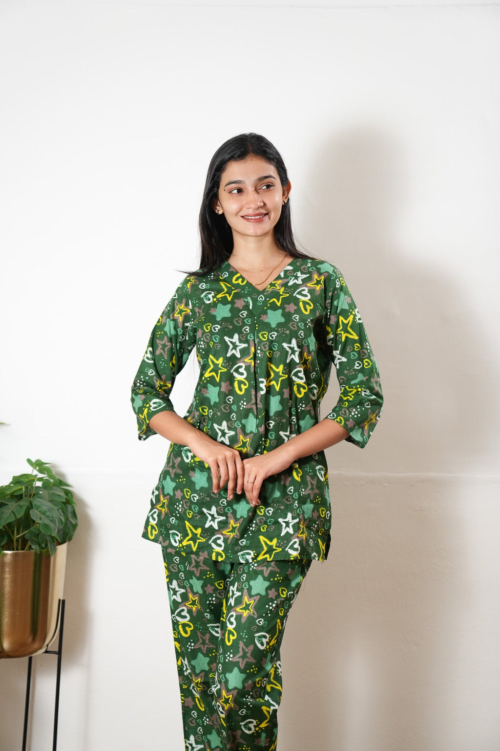 Starry cotton lounge sleep wear