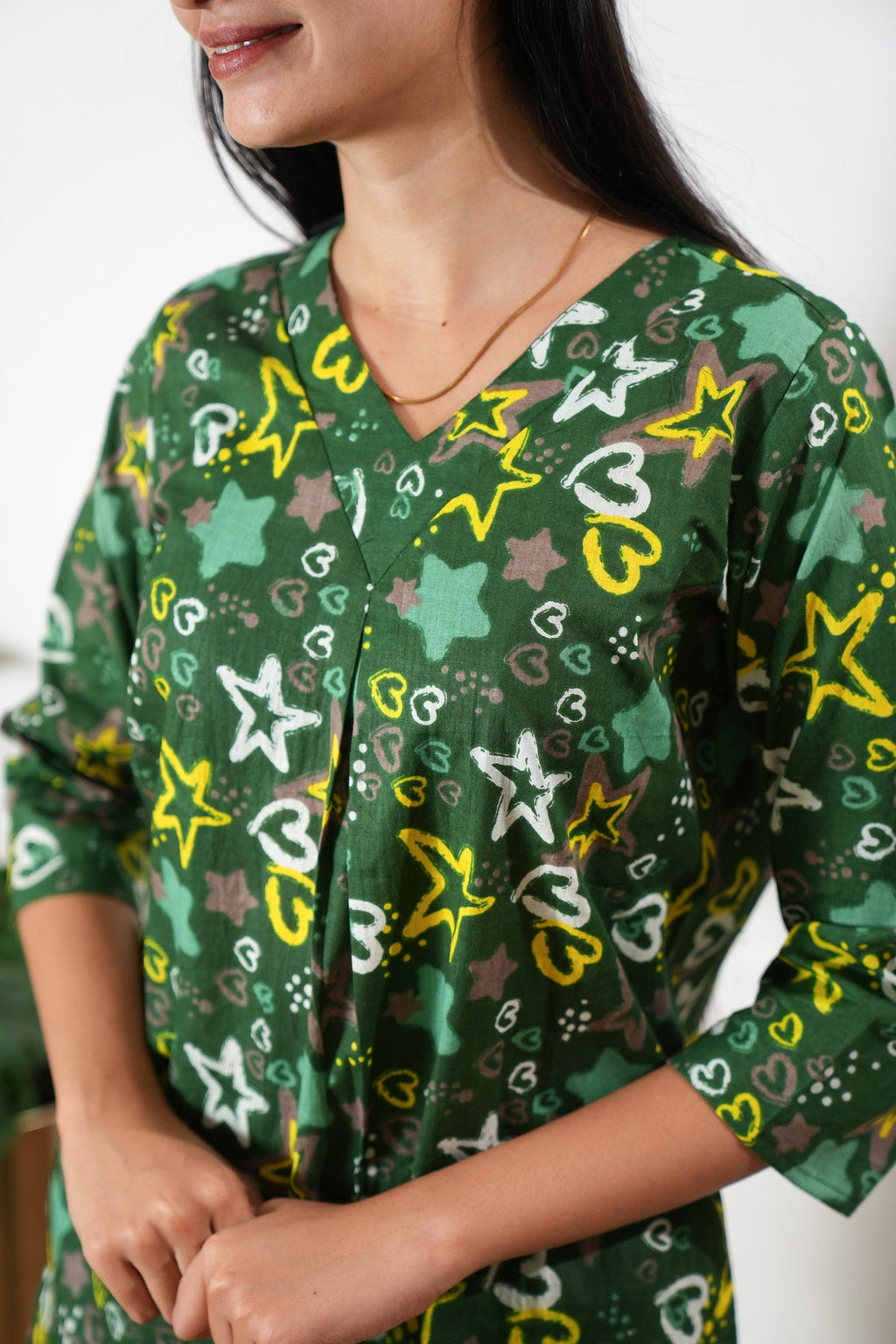 Starry cotton lounge sleep wear