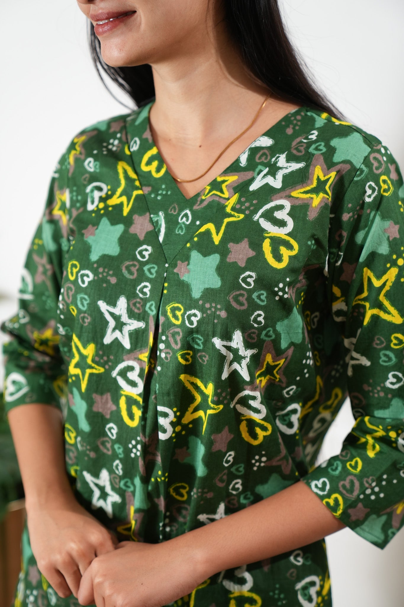 Starry cotton lounge sleep wear