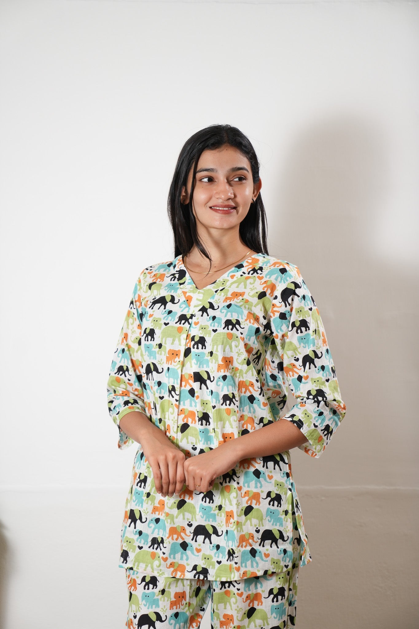 Elephant cotton lounge sleep wear