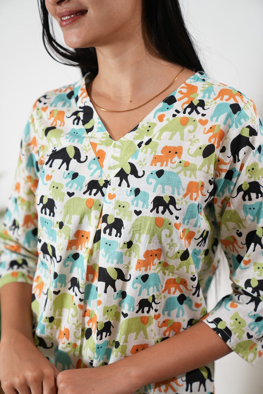 Elephant cotton lounge sleep wear