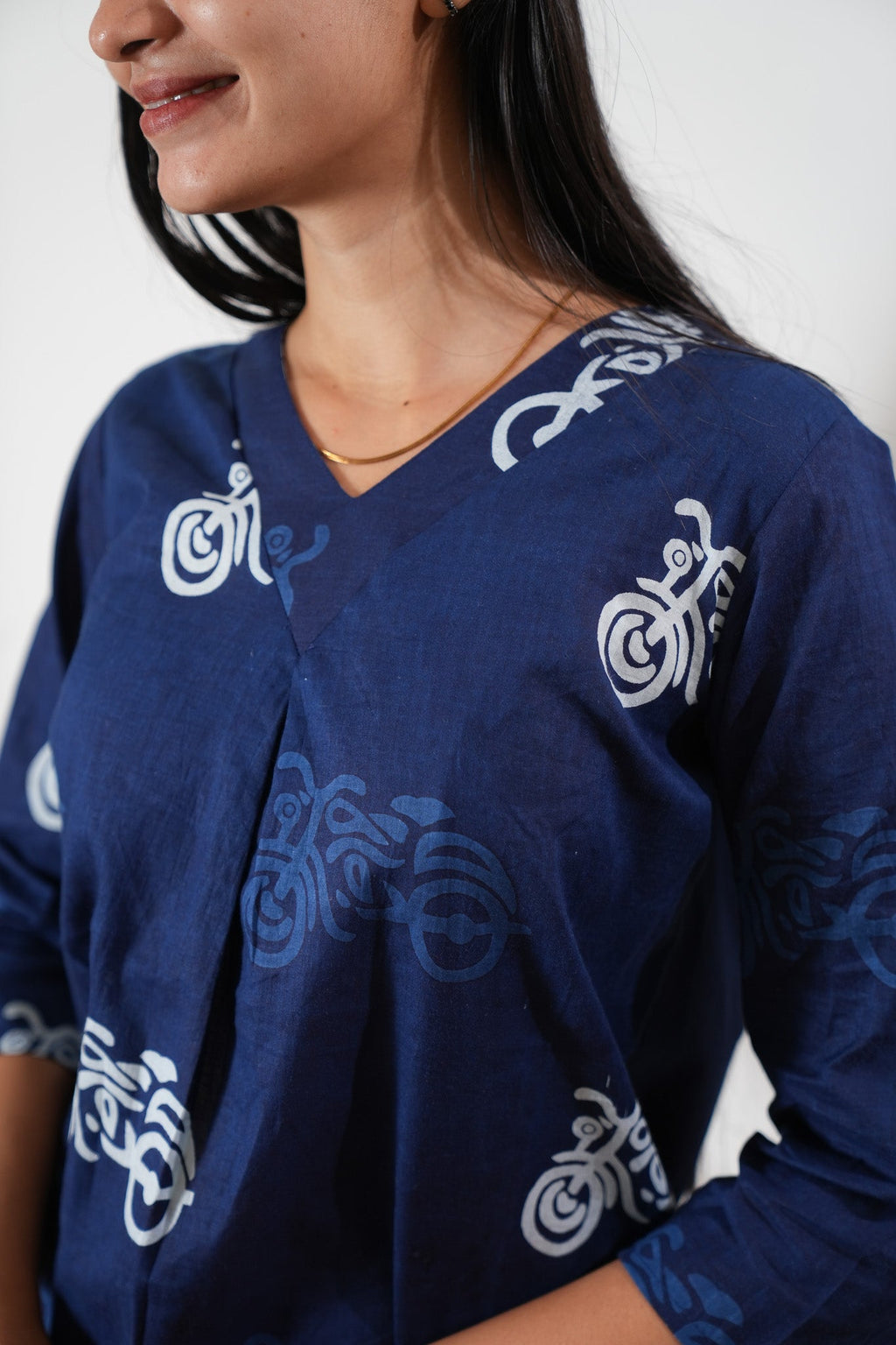 Indigo bicycle cotton lounge sleep wear