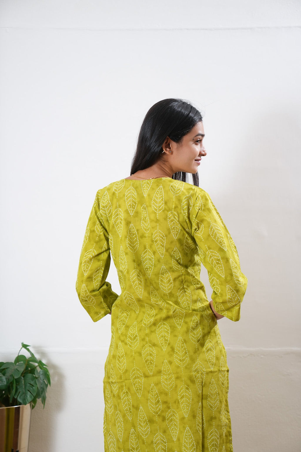 Lemonade round neck cotton co-ords set