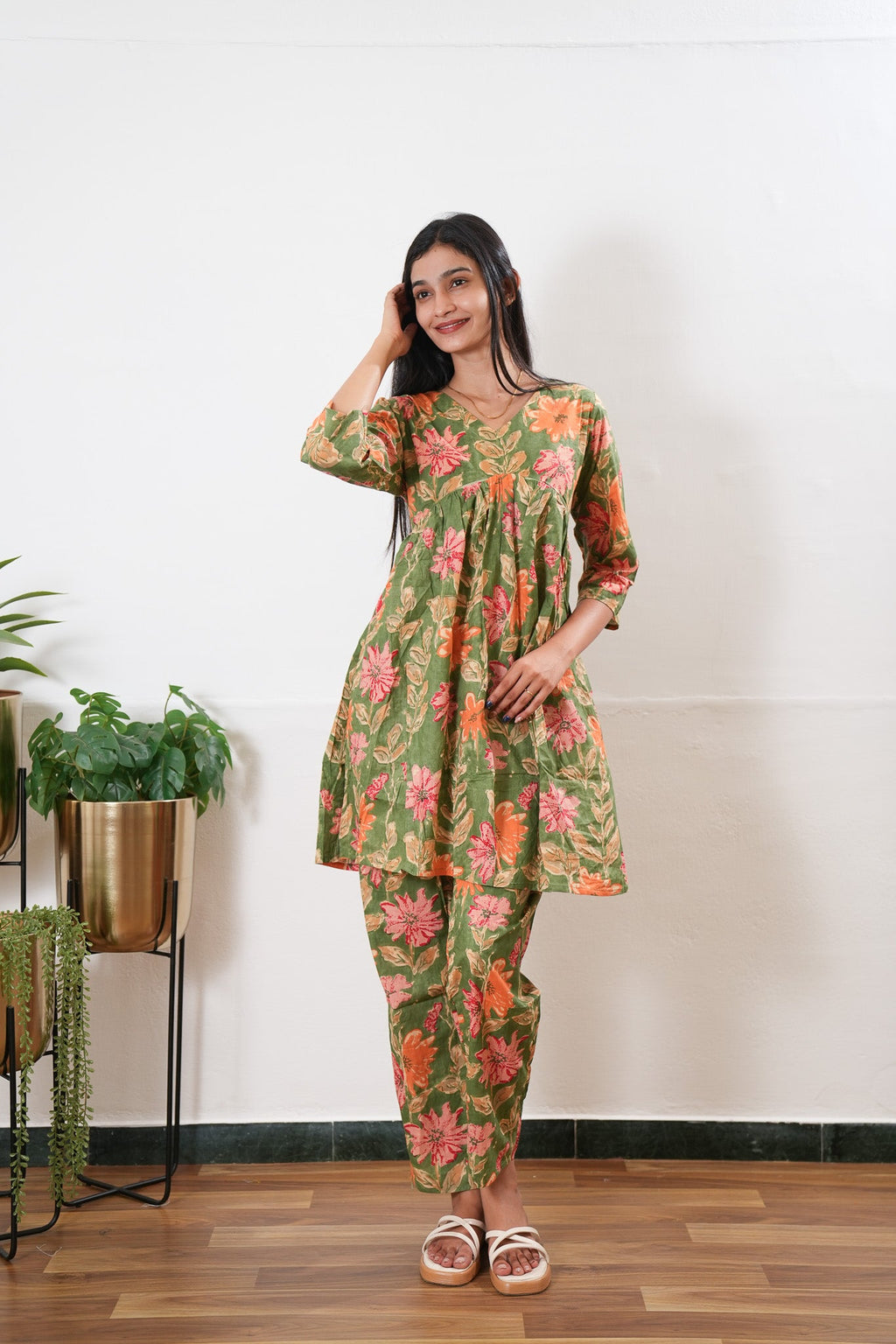 Wildflower cotton maternity nursing Comfies