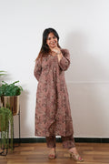 Rose taupe cotton co-ords set