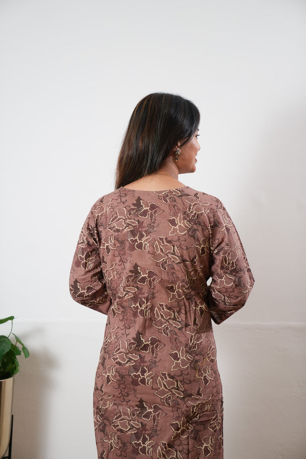 Rose taupe cotton co-ords set