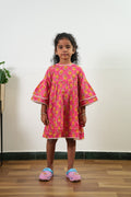 Cotton candy cotton frock