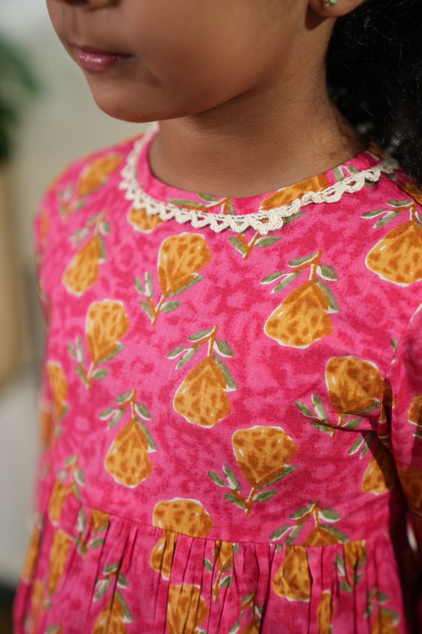 Cotton candy cotton frock