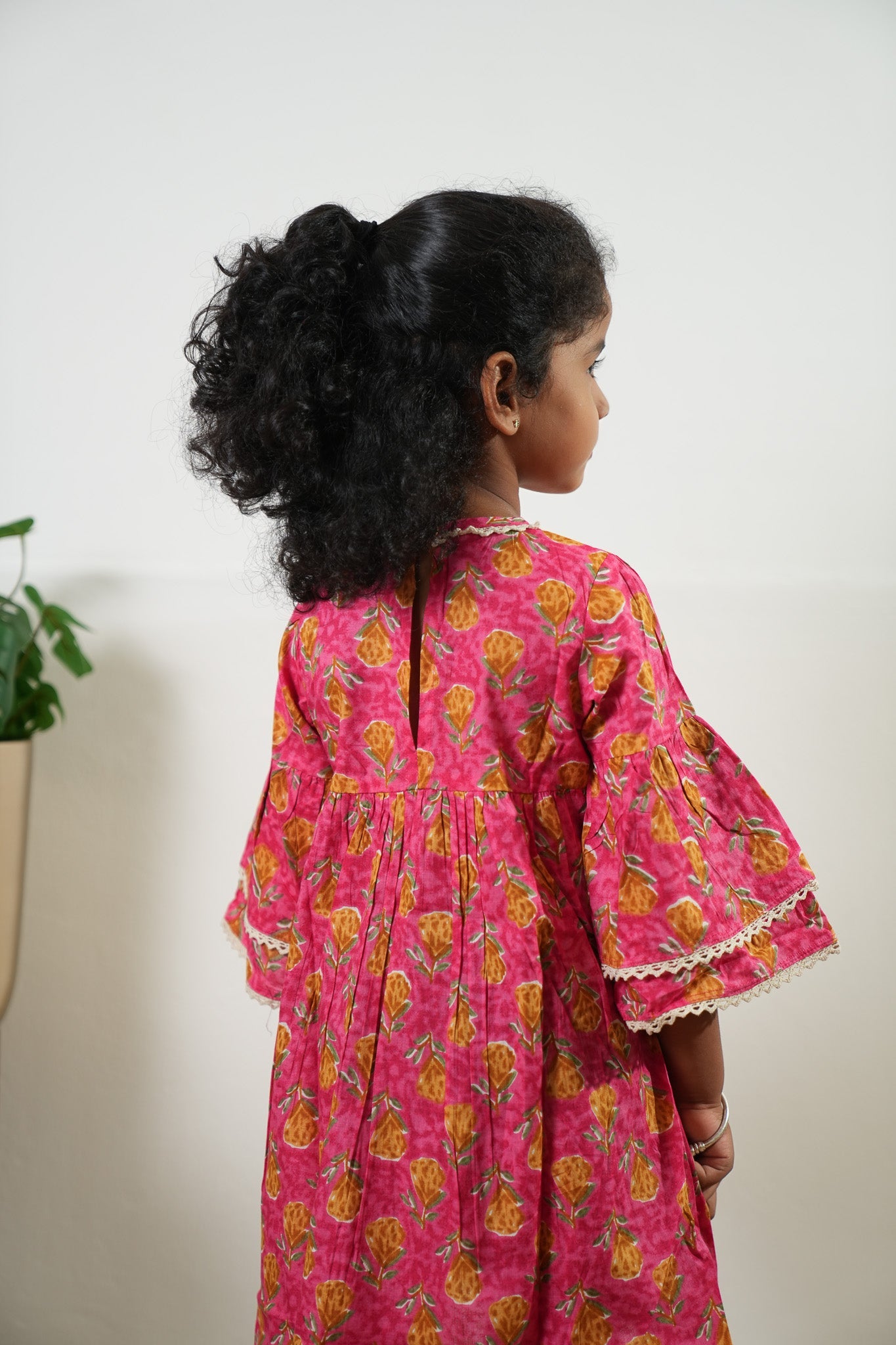 Cotton candy cotton frock