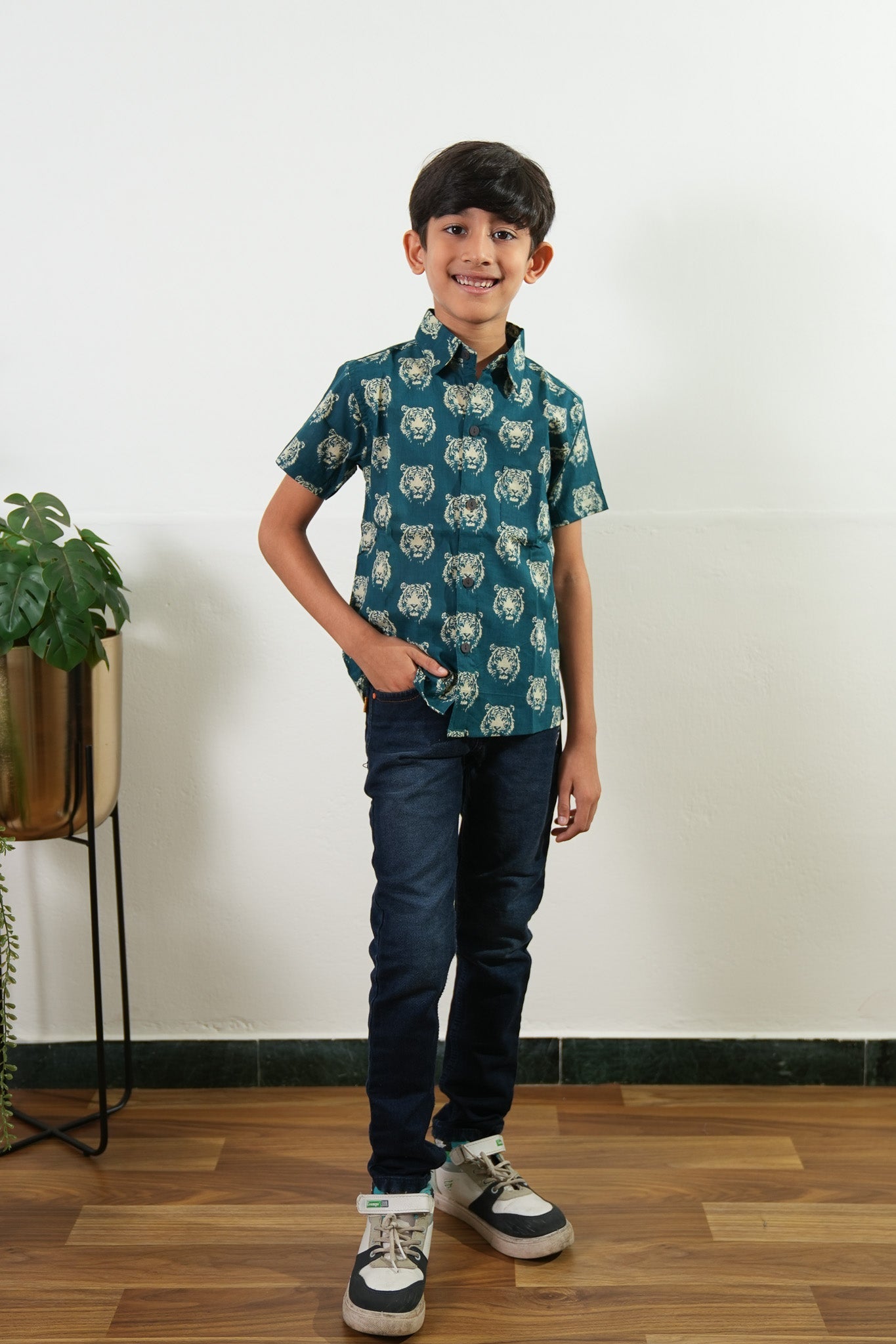Tiger cotton shirt