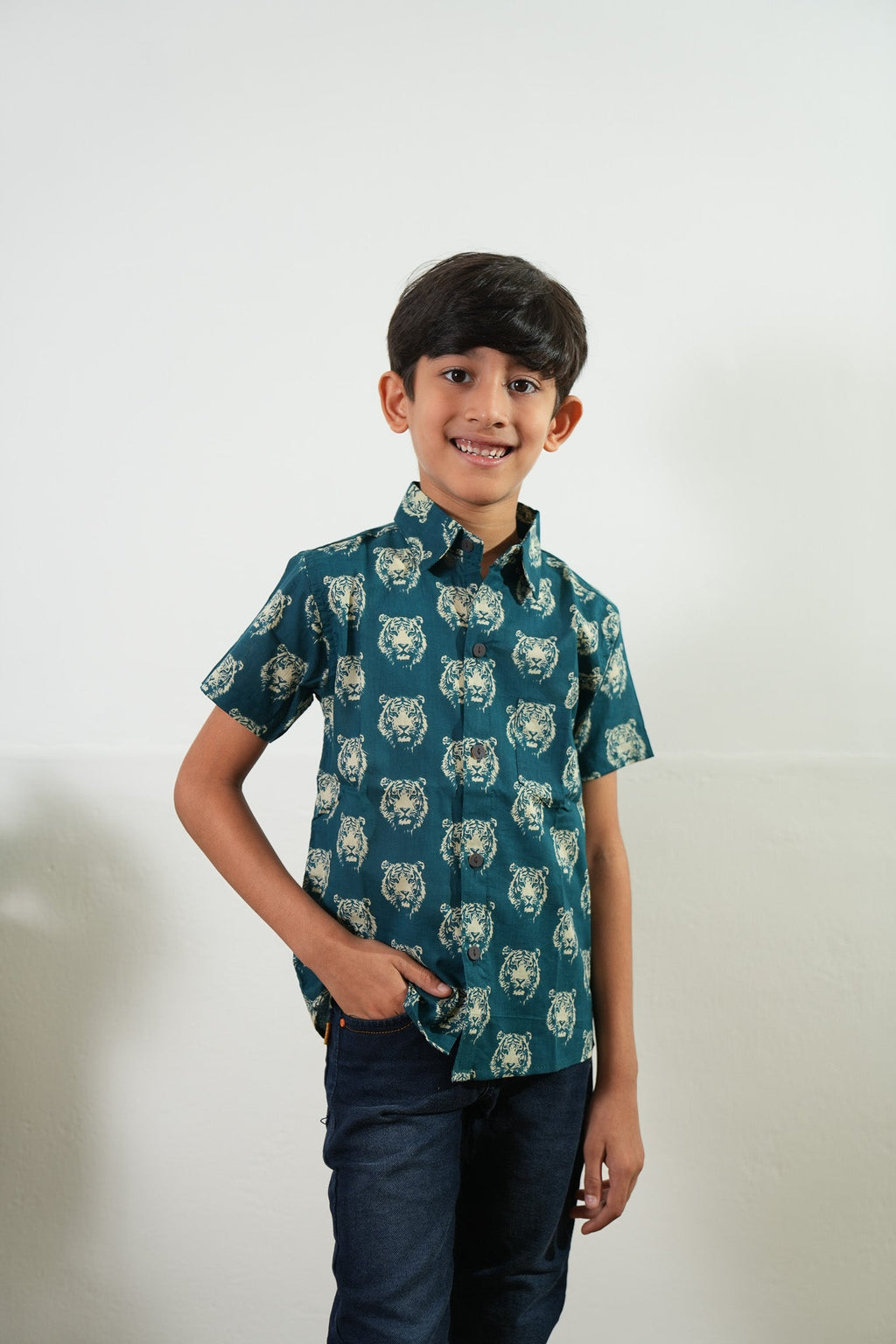 Tiger cotton shirt