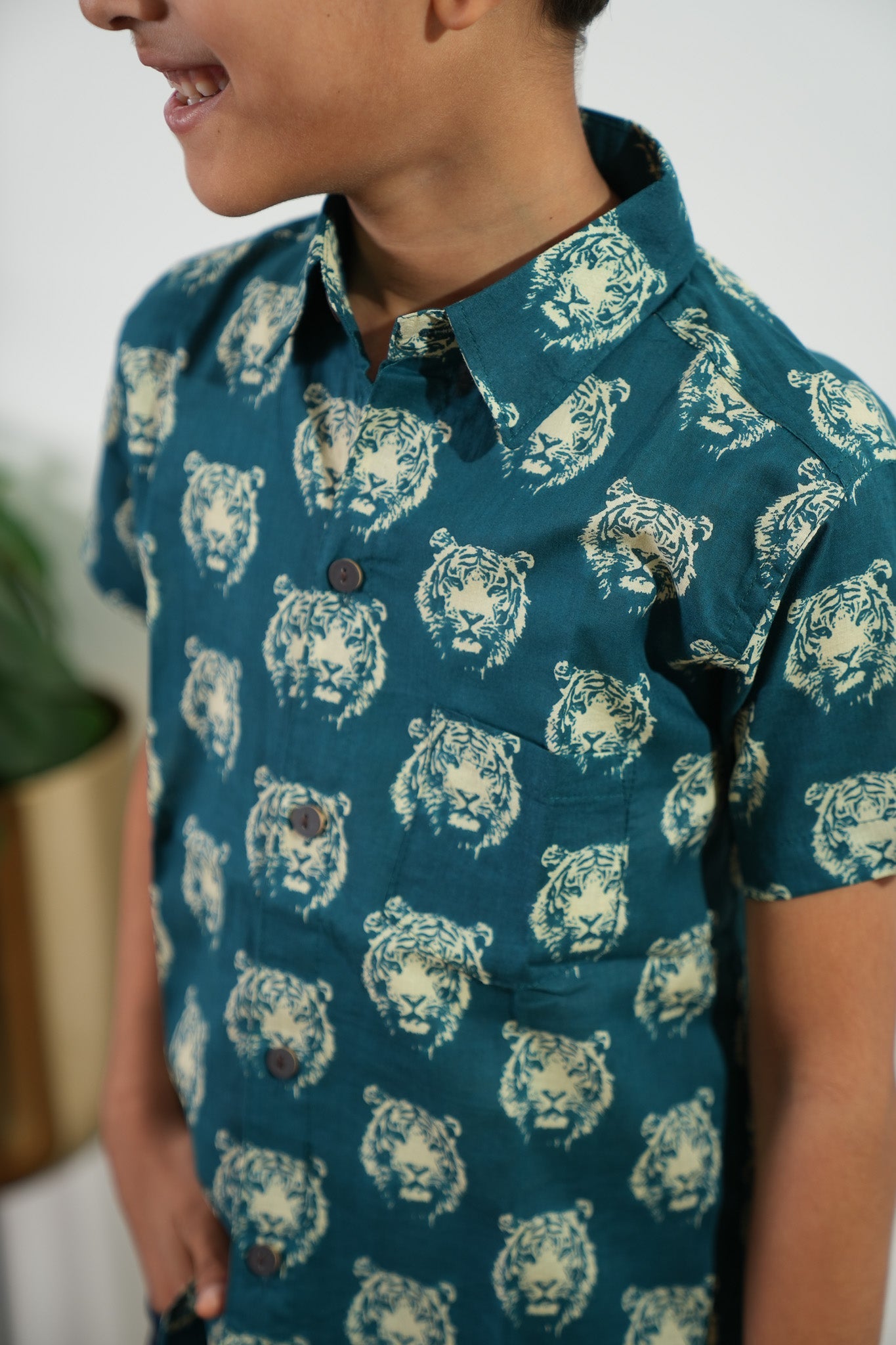 Tiger cotton shirt