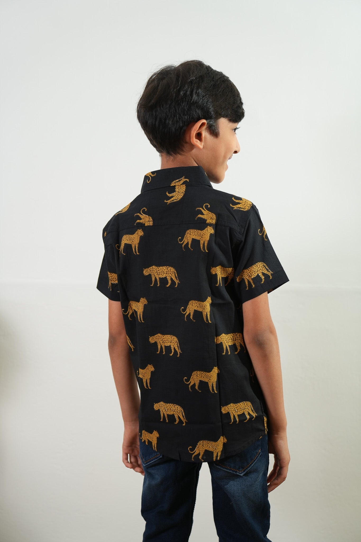 Cheetah cotton shirt