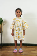 Bell flower cotton frock