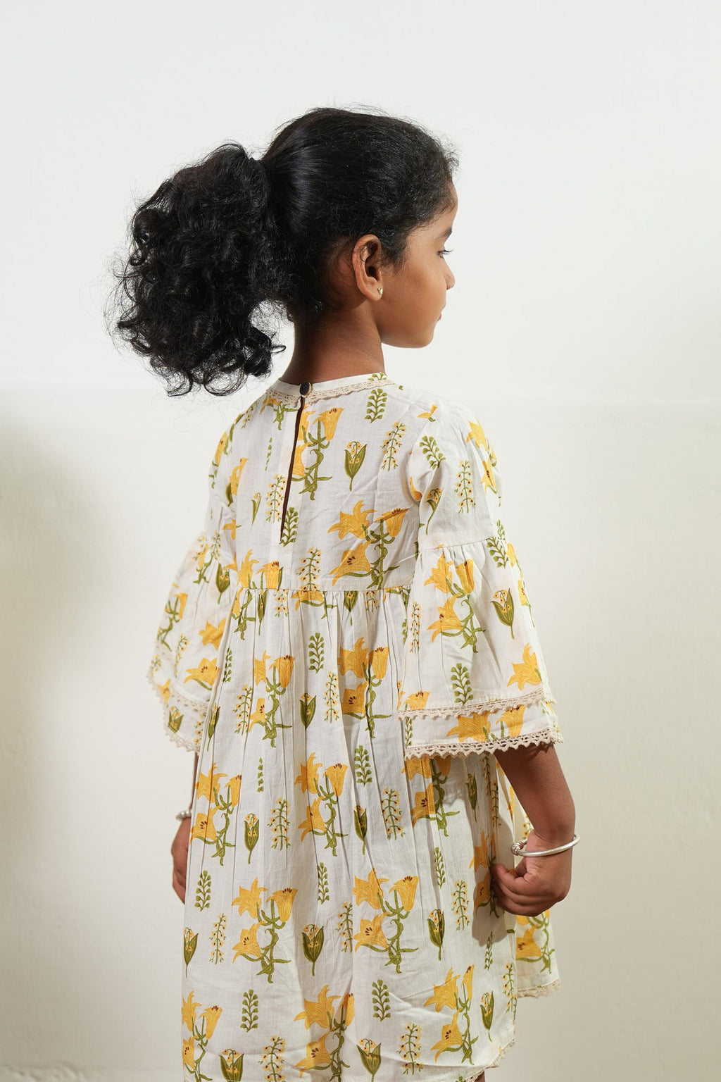 Bell flower cotton frock
