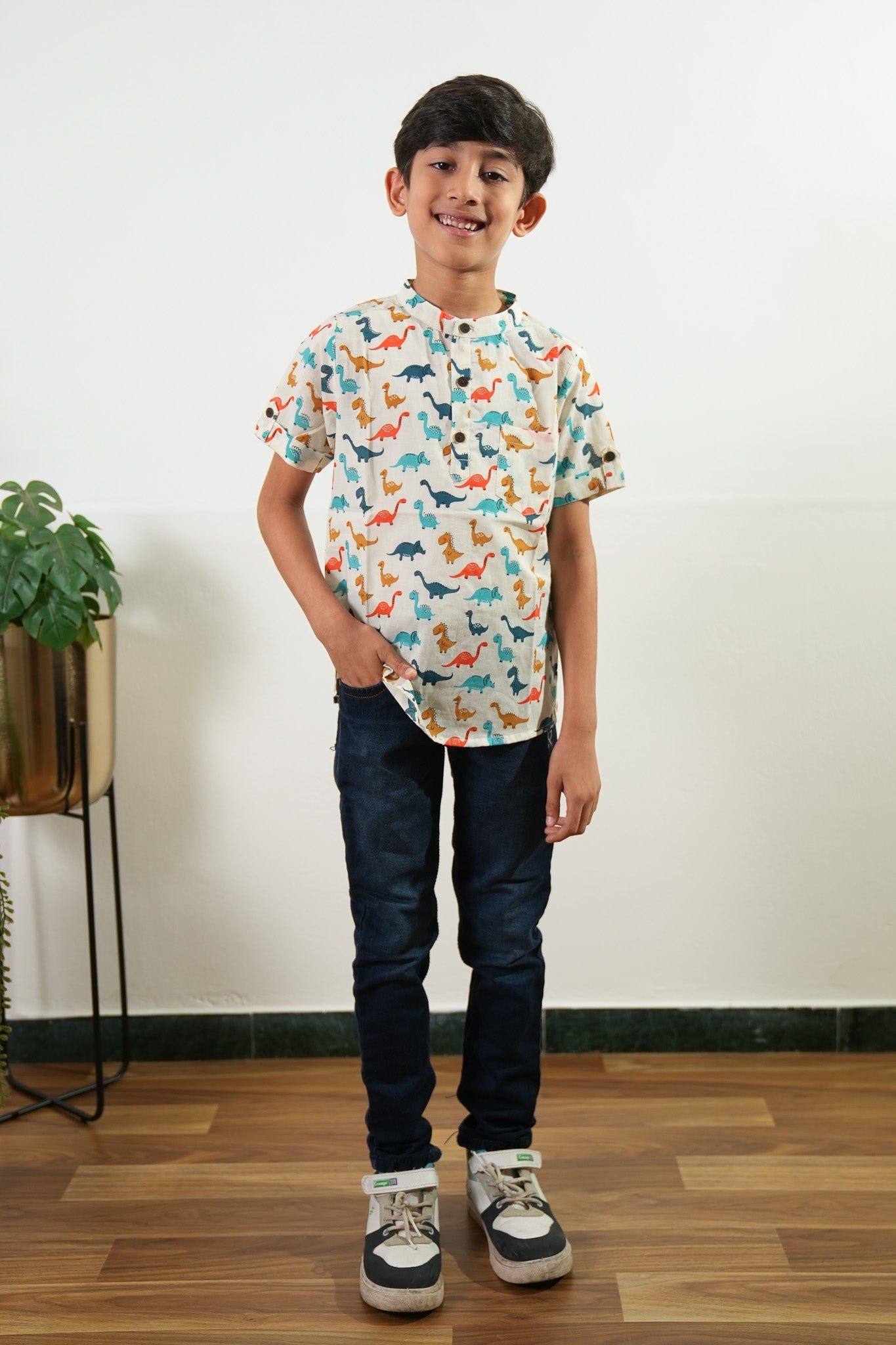 Dino cotton kurta