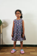 Elephant cotton frock