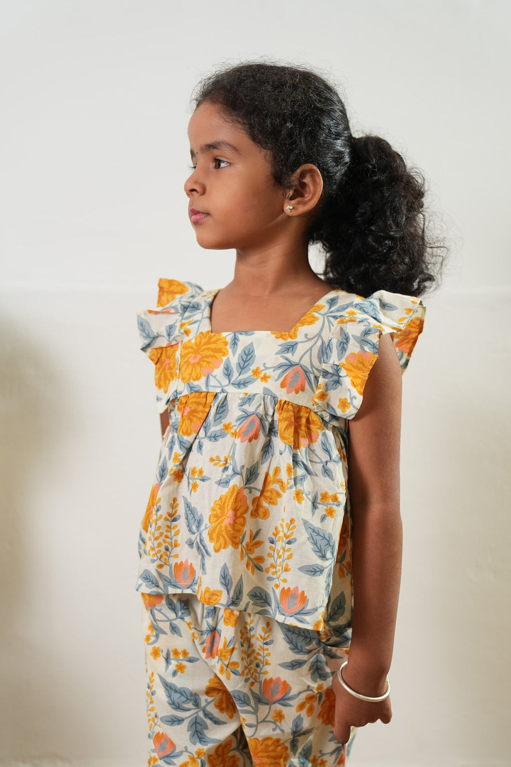 Ivory cotton co-ords set
