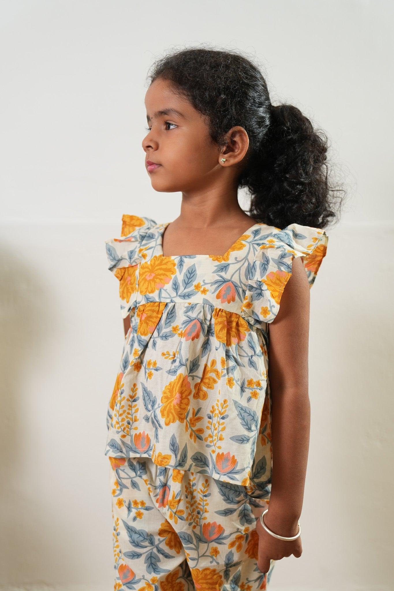Ivory cotton co-ords set