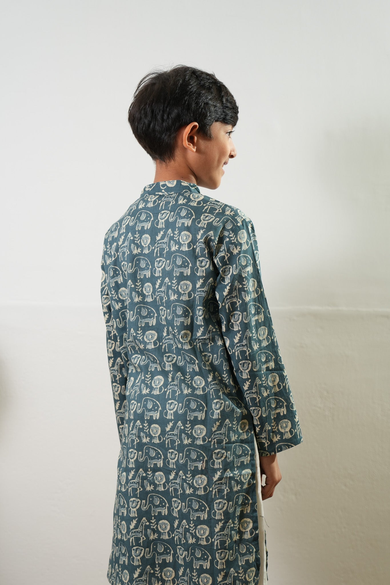 Wild cotton kurta set