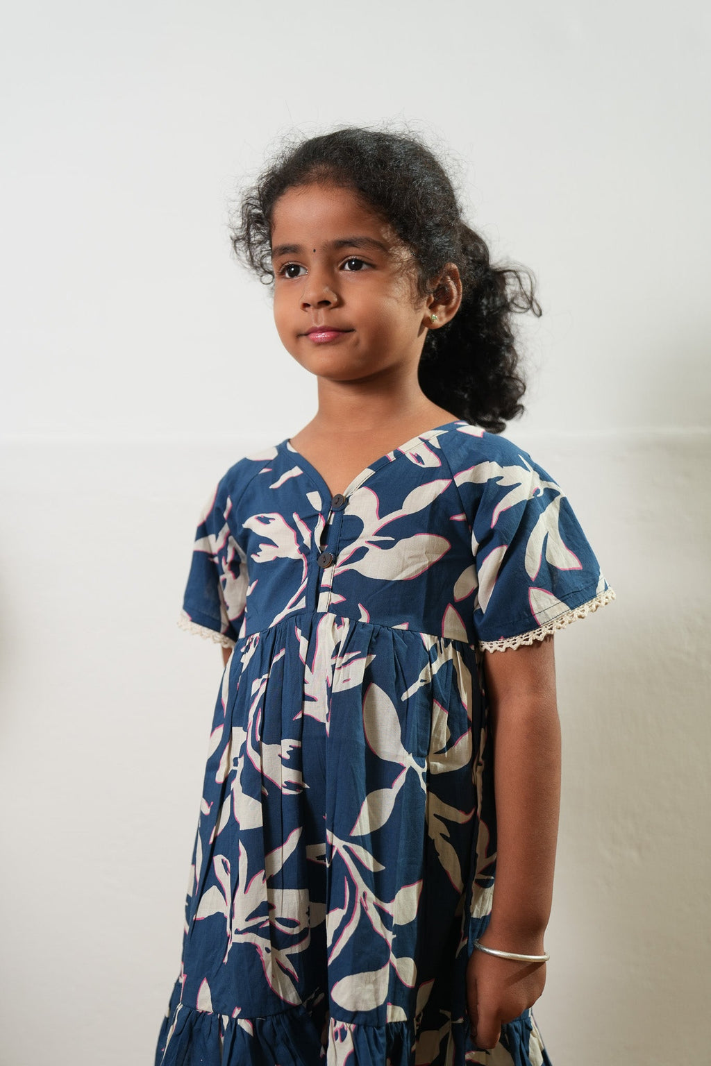 Navy cotton frock