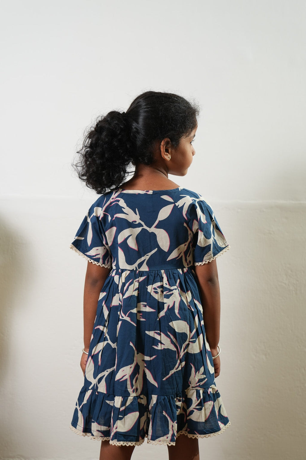 Navy cotton frock