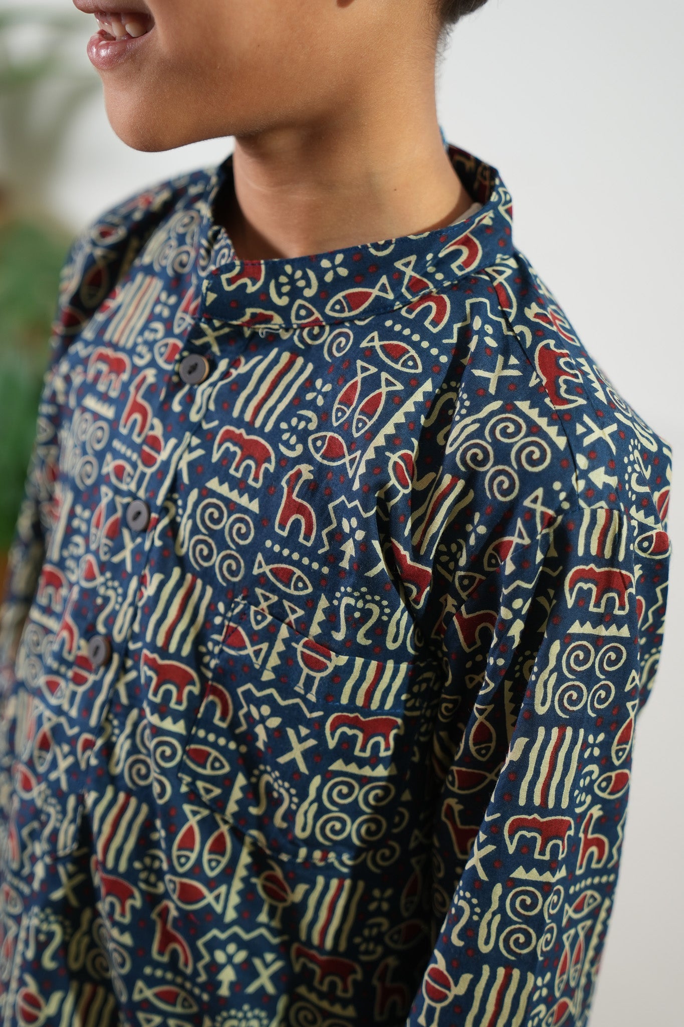 Pisces cotton kurta set