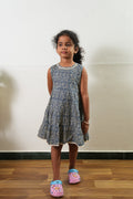 Tiger cotton frock