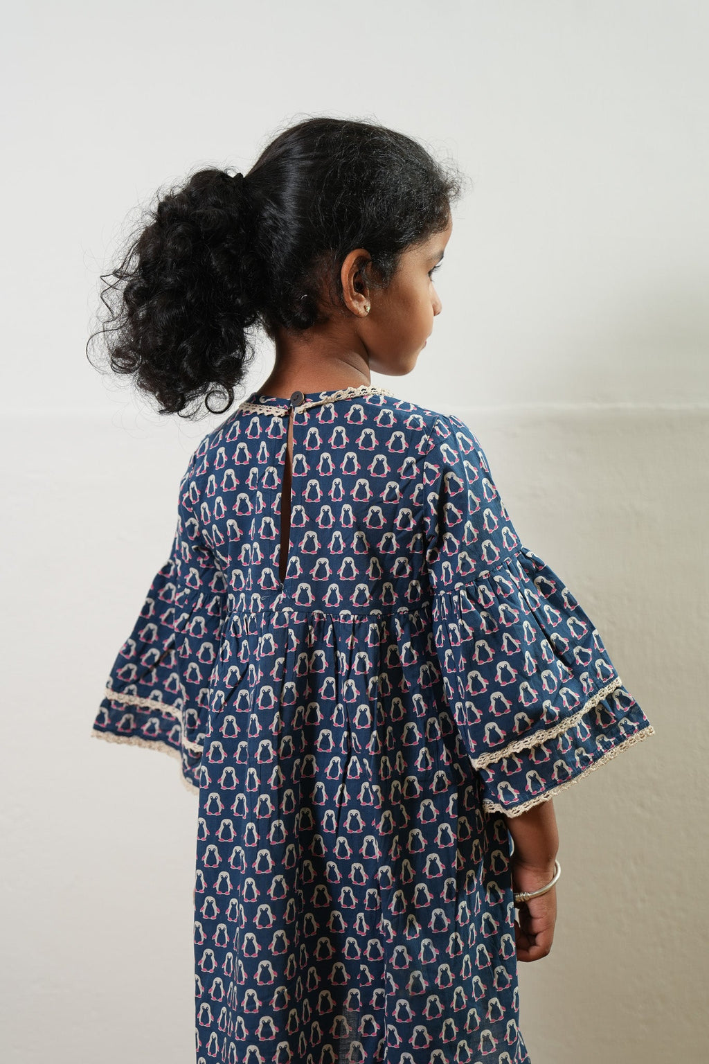 Penguin cotton frock